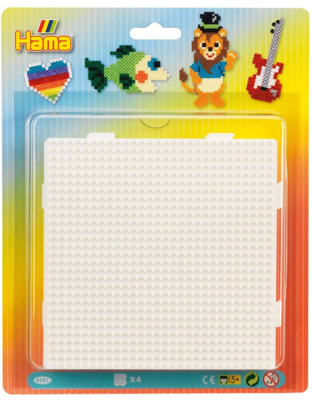 HAMA -BLISTER 4 PLACAS 15X15CM