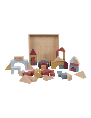 LITTLE DUTCH - BLOQUES DE MADERA FSC PURE NATURE