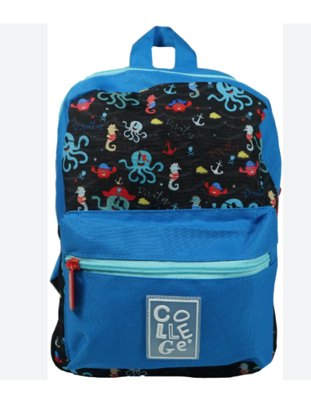 MINBEK- MOCHILA INFANTIL PIRATAS 31X22,5X14 CM