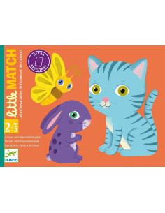 DJECO - JUEGO DE CARTAS LITTLE MATCH