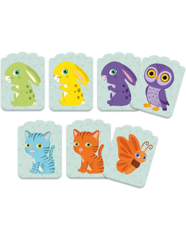 DJECO - JUEGO DE CARTAS LITTLE MATCH