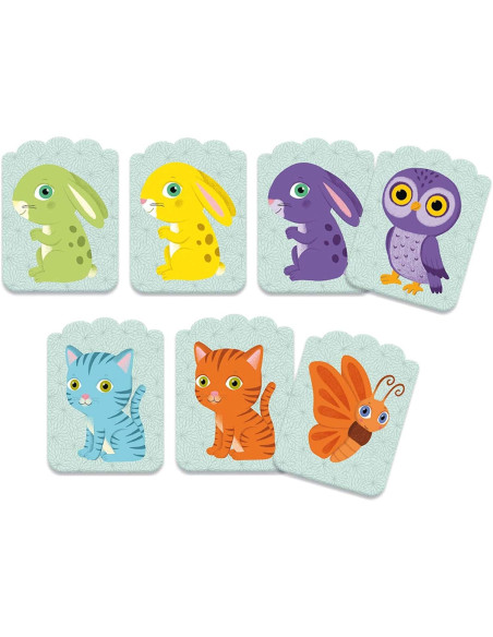 DJECO - JUEGO DE CARTAS LITTLE MATCH