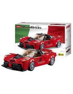 SLUBAN -SET DE CONSTRUCCIOND CAR RED 262 PCS