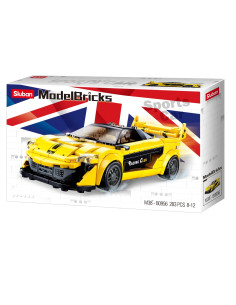 SLUBAN - SET DE CONSTRUCCION DEPORTIVO AMARILLO 283PCS