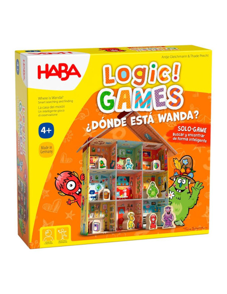 HABA - JUEGO LOGIC GAMES ¿DONDE ESTA WANDA?