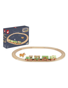 JANOD - TREN CON CIRCUITO GRANJA STORY