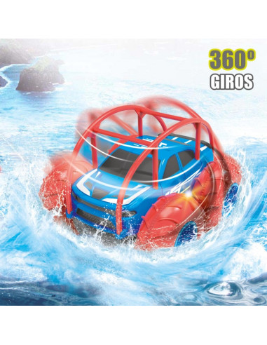 TACHAN - COCHE R/C ANFIBIO CON RUEDAS HINCHABLES