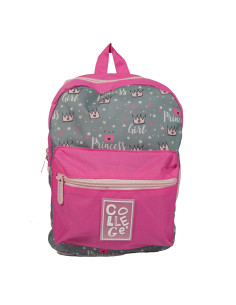 MINBEK - MOCHILA INFANTIL PRINCESA 31X22,5X14CM
