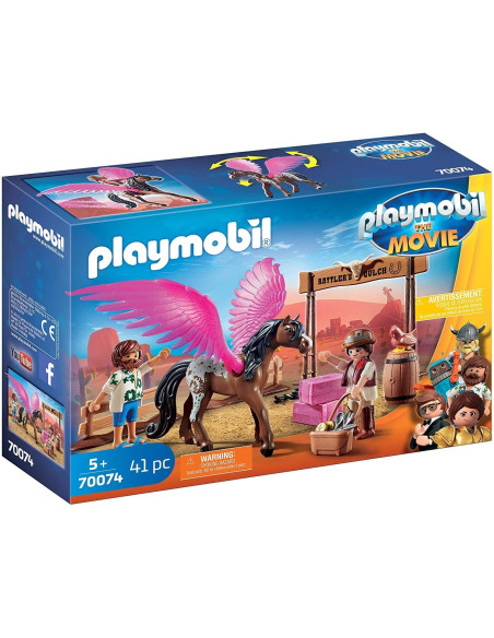 PLAYMOBIL - MARLA Y CABALLO CON ALAS