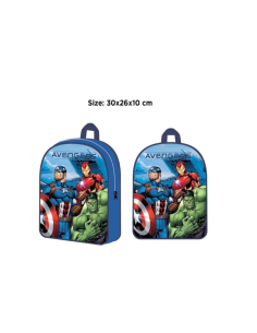 MOCHILA INFANTIL AVENGERS 30X26X10 CM