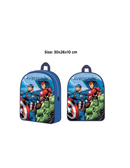 MOCHILA INFANTIL AVENGERS 30X26X10 CM