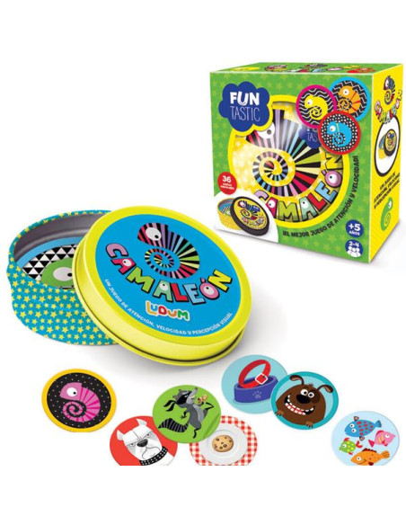 IMAGILAND - FUNTASTIC JUEGO DE CARTAS CAMALEON