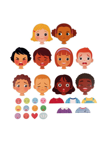 JANOD - JUEGO MAGNETICO DE LAS EMOCIONES