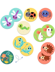 DJECO - EDUCATIVOS MEMO PEQUEÑOS ANIMALES 2