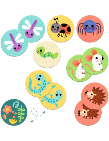 DJECO - EDUCATIVOS MEMO PEQUEÑOS ANIMALES