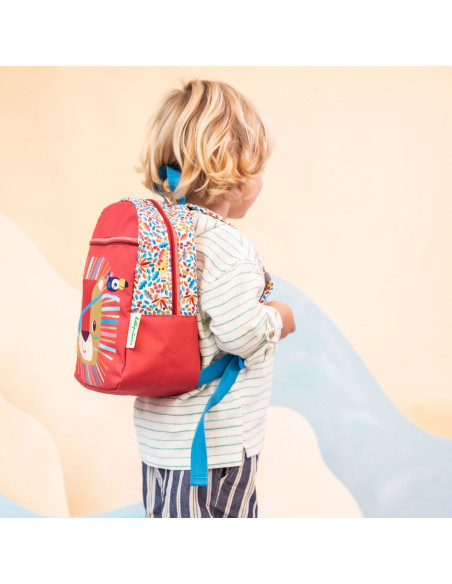 LILLIPUTIENS - MOCHILA JACK EL LEON 30X34X10 CM