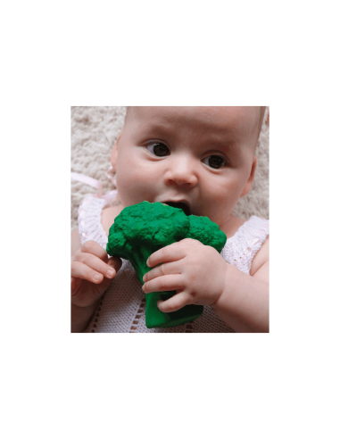 OLIandCAROL - MORDEDOR DE CAUCHO NATURAL BROCOLI