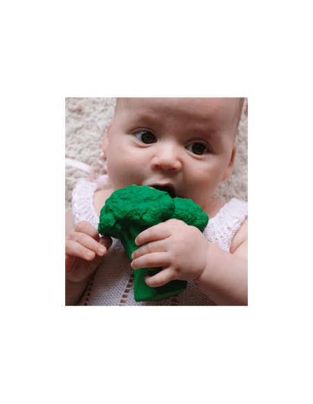 OLIandCAROL - MORDEDOR DE CAUCHO NATURAL BROCOLI