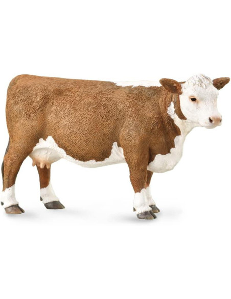 COLLECTA - FIGURA VACA HEREFORD