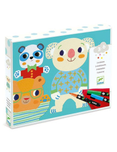 DJECO - DIBUJOS PARA COLOREAR ANIMALES ENCANTADOS