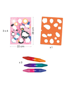 DJECO - DIBUJOS PARA COLOREAR BIRDIE 2