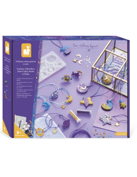 JANOD - 14 JOYAS GALACTICAS DE RESINA PARA CREAR