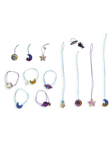 JANOD - 14 JOYAS GALACTICAS DE RESINA PARA CREAR