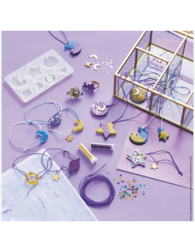JANOD - 14 JOYAS GALACTICAS DE RESINA PARA CREAR