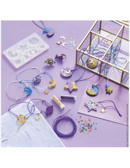 JANOD - 14 JOYAS GALACTICAS DE RESINA PARA CREAR