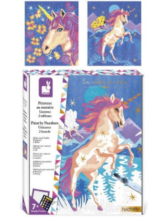 JANOD - PINTURA POR NUMEROS UNICORNIOS