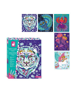 JANOD -PURPURINA Y ARENA ANIMALES BRILLANTES