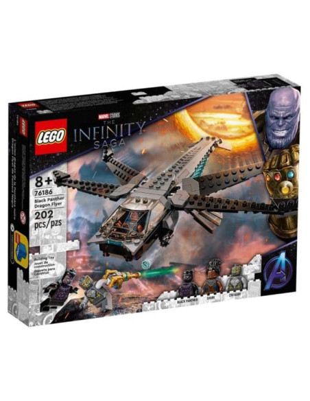 Lego Super Heroes Black Panther Dragon Flyer