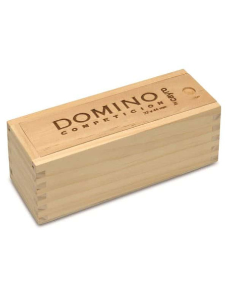 DOMINO COMPETICION EN CAJA DE MADERA