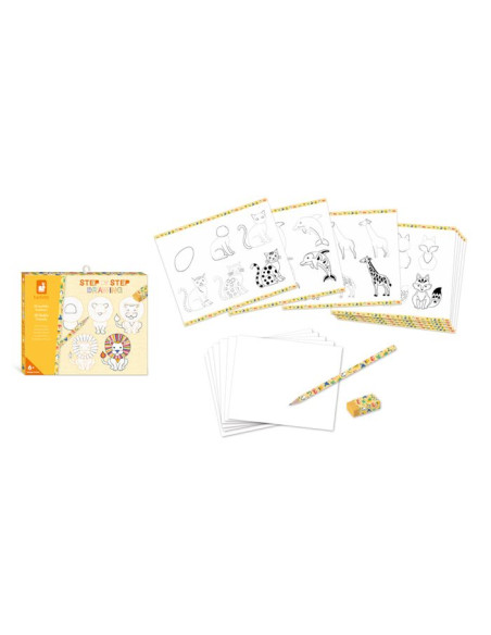 JANOD - DIBUJA PASO A PASO ANIMALES