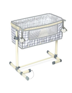 Cuna Regulable Duerme Conmigo Pipo 50X34X50 Cm (Muñeco No Incluido)