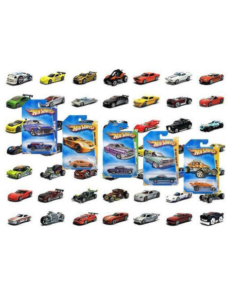 COCHE HOT WHEELS BLISTER DE UNO (250 MODELOS SDOS.)