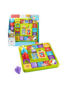 Tablero de actividades Perrito Fisher-Price, interactivo con luces y sonidos