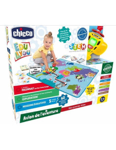 La aventura de Cody, avion con 60 misiones con tapete 110x80 y 70 curiosidades del mundo