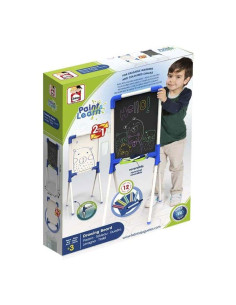 PIZARRA JUNIOR REVERSIBLE 37X32X85 CM INCLUYE 12 PIEZAS