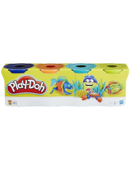 Playdoh pack 4 botes