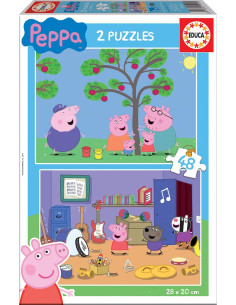 Puzzle Pepa Pig 2x48