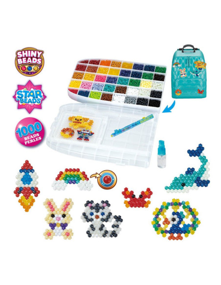 Aquabeads Mochila Expertos Creadores ¡con más de 1.000 abalorios!
