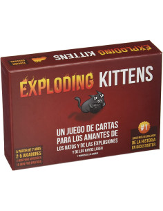 Juego Exploding Kittens. Rápido y divertido asegura tu supervivencia