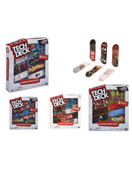 Monopatin Tech Deck Skate Shop Bonus Pack Mod Sdos.