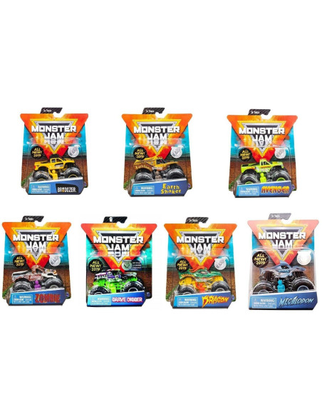 Coche Monster Jam Mod Sdos Escala 1:64