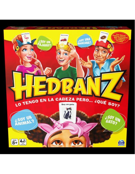 Juego Hedbanz Adivina Que Pienso ¡La Solucion Esta En Tu Cabeza!