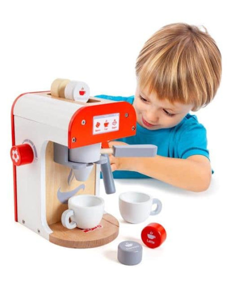 Máquina de café con 8 accesorios