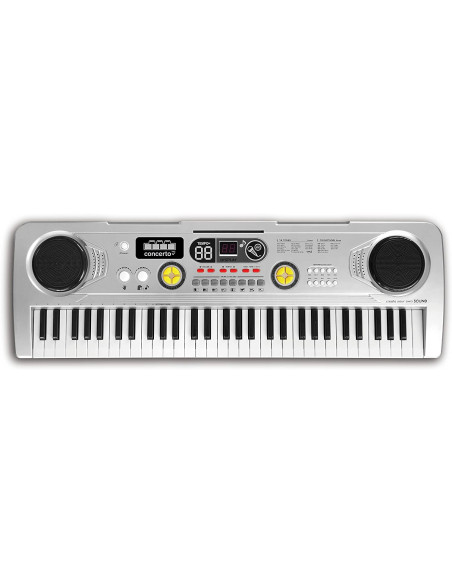 Organo 61 Teclas, Con Mic, Toma Usb Y Cable Audio 23X73X6.5