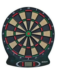 Diana electrónica Orion pantalla LCD 6 dardos y 18 juegos con 159 variaciones 37,8x43x2 cm