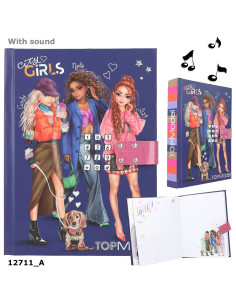 TOP MODEL - DIARIO CON CODIGO SECRETO